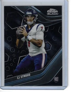 CJ Stroud 2024 Topps Composite Black Chrome Football Rookie Card - #120 - Picture 1 of 1