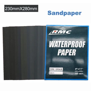 Wet and Dry Sand Paper 230x280mm Mixed Assorted Grit80-2500 Car Paint Sandpaper - Foto 1 di 4