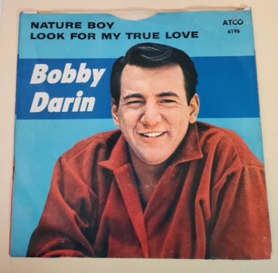 Bobby Darin   NATURE BOY  (ROCK 45/PS) #6196 PLAYS VG++ NO NOISE! Foto 1 de 4