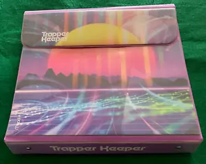 Mead Trapper Keeper Sun Mountains Lasers 3-Ring Binder & Folders - Picture 1 of 12