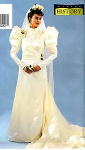 SELTEN MISS GIBSON MÄDCHEN VIKTORIANISCHES HOCHZEITSKLEID SCHNITTMUSTER 12-16 Butterick 3716 - Bild 1 von 6