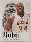 2013-14 Shaquille O'Neal Panini Crusade #31 Nobility Silver 22/25