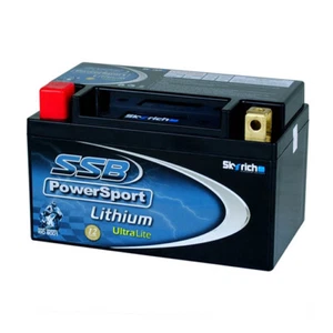 SSB LFP14H-BS LITHIUM ULTRALITE Motorcycle BATTERY YTX9-BS, YTX12-BS, YTX14-BS - Picture 1 of 5
