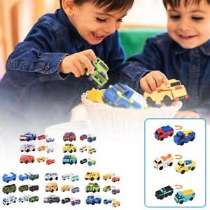 Anti-Reverse Car Toy Set, Reverse Car Toy Set, Transforming Car 2-in-1 Flip A3W9