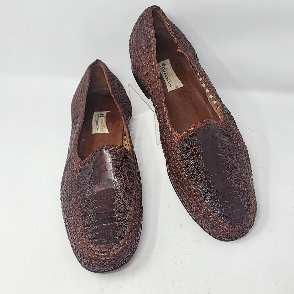 moreschi made in Italyサイズ7.5 (25.5) ブラウン moreschi made in Italyサイズ7.5 (25.5) ブラウン