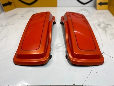 OEM 93-13 Genuine Harley Touring Right & Left Side Saddlebag Needs Paint - Image 1 of 4