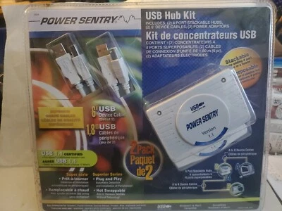 Brand New Power Sentry USB Hub Kit - 2 packs. Sealed - Image 1 of 2