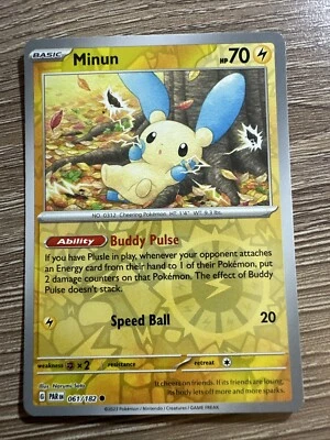 Minun 061/182 Sv04: Paradox Rift Regular - Image 1 of 2