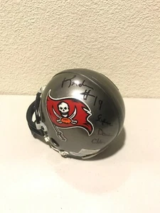 Keyshawn Johnson Signed Tampa Bay Buccaneers Mini Helmet PSA/DNA - Picture 1 of 6