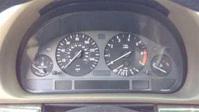 Used Speedometer Gauge fits: 1998 Bmw 740I cluster 4.4L MPH Grade C - Image 1 of 4