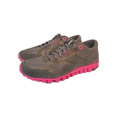 Reebok Realflex J97237 Womens SZ 9 Running Shoes Gray Pink Athletic Sneakers - Image 1 of 4