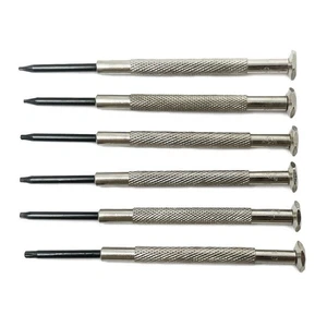 Uhrmacher Torx Schraubendreher Set Mit 6 Drehmoment Schraube Treiber T5 - - Picture 1 of 3