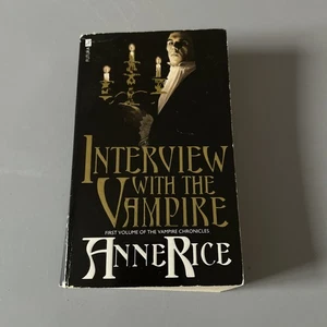 Anne Rice - Interview With A Vampire paperback Vintage Horror  - Picture 1 of 6