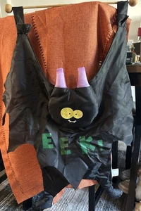 Vintage Hanging Halloween Bat “EEK” Parachute Material - Picture 1 of 9