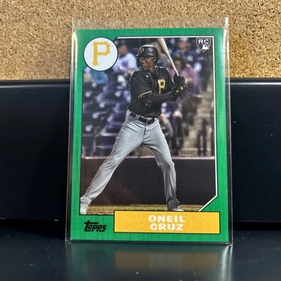 2022 Topps Archives Oneil Cruz #211 Green /125 - Image 1 of 3