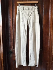 NWT American Eagle Super High-Rise Baggy Wide-Leg Pants Beige Size 000/23W - Picture 1 of 7