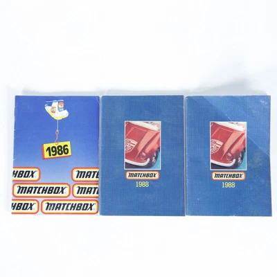 VTG Matchbox Collector's Catalogs 1986 (2) 1988 USA - Image 1 of 2
