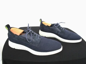 ECCO ST.I Hybrid Lite Navy Blau Strick Oxford-Schuhe Freizeitschuhe Herren 13 US/47 EU - Bild 1 von 11