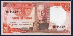 Angola 20 Escudos 1972 P.M. n°99 Wunderschöne - Gian 4 - Imagen 1 de 2