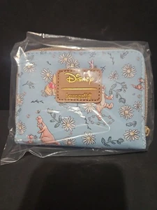 Loungefly Disney Winnie Puuh Skizze Gänseblümchen Mini Reißverschluss Geldbörse Brieftasche Neu mit Etikett - Bild 1 von 2