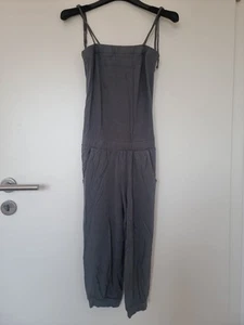Mädchen 134-140 Shirt-Jumpsuit Einteiler Overall Sommer grau H&M - Bild 1 von 7