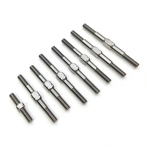 EXO Design CNC 64 Titanium Turnbuckles Set For Tamiya 1/10 RC Top Force#TTF003TT - Picture 1 of 2