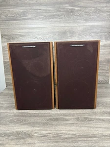 Coppia di diffusori da libreria vintage Marantz MS-10 in legno testati! Raro! - Foto 1 di 6