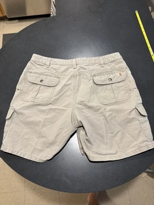 Pantalones Cortos Carhartt Para Mujer Talla 16 Bronceados Trabajo Carpintero Sueltos Ropa de Trabajo Foto 1 de 4