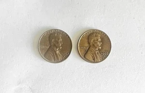 Lincoln Wheat Pennies 1957D/1956D BU sin circular 🤑😎 - Imagen 1 de 7