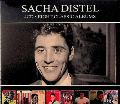 Sacha Distel – 8 Classic Albums 4-CD NEW Dance Party Chez/Afternoon in Paris ++ - Image 1 of 2