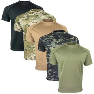 Viper Mens Base Layer Mesh-Tech Short Sleeve T-Shirt Breathable Wicking Training - Picture 1 of 28