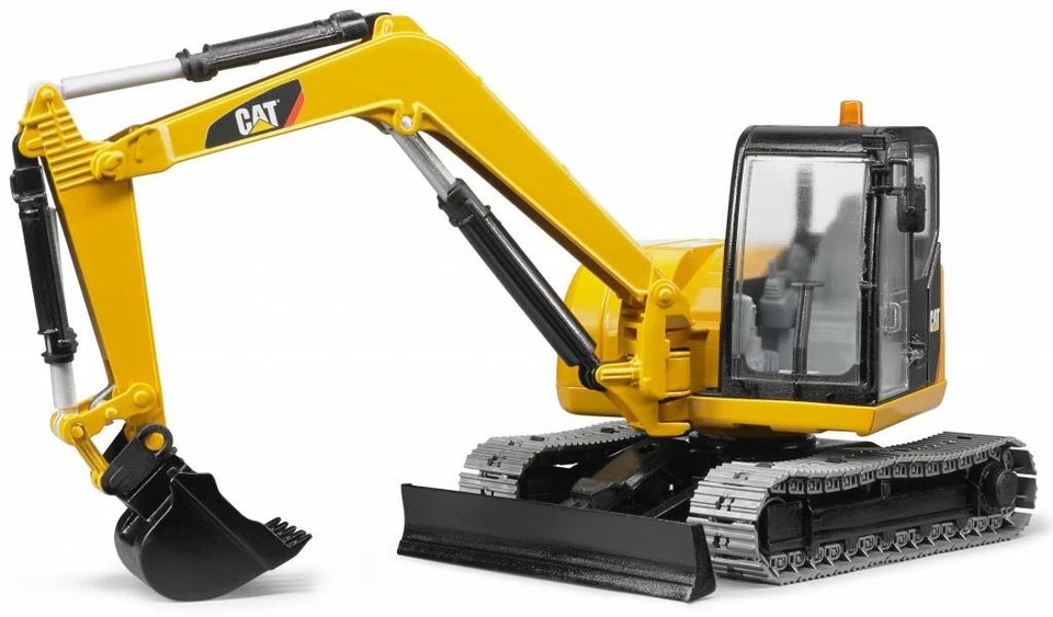 BRUDER,CATERPILLAR Crawler Mini Excavator Scale: 1/16, 1/16, BRU2456 - Image 1 of 1