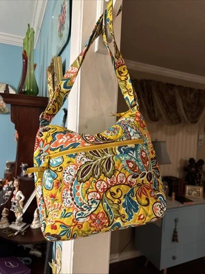 Vera Bradley “Mom’s day Out “Shoulder Bag Purse Provencal Yellow - Image 1 of 4