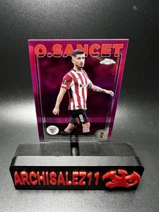 2024-25 Topps Chrome UEFA NICO OIHAN SANCET /250 Pink Refractor - Picture 1 of 4