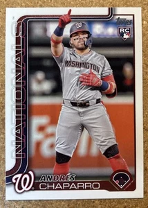 2025 Topps Series 1 Andres Chaparro Rookie Card #167 - Picture 1 of 2
