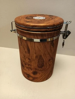 Kaffeedose Luftdicht, 1,8L Kaffeebohnen Behälter, Kaffeedosen Edelstahl mit Dos - Bild 1 von 3