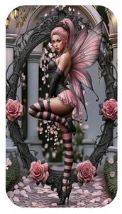 1 UNZE .999 SILBER HAYLEYBUG MINT LAUERT IN SPITZE COLORIERT KUNSTBARREN HOT FAIRY GIRL - Bild 1 von 5