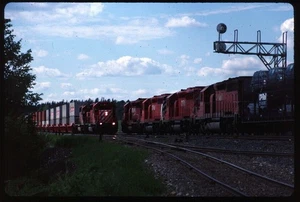 Original Schienendia - CP Canadian Pacific unk#+ Franz am 19.06.1994 - Bild 1 von 1