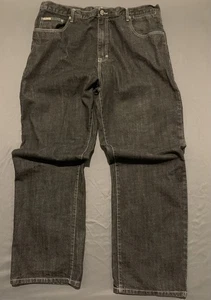 Vintage G-Unit Jeans Mens 40x34 Black 50 Cent Baggy Denim Pants Rap Skater Y2K - Picture 1 of 13