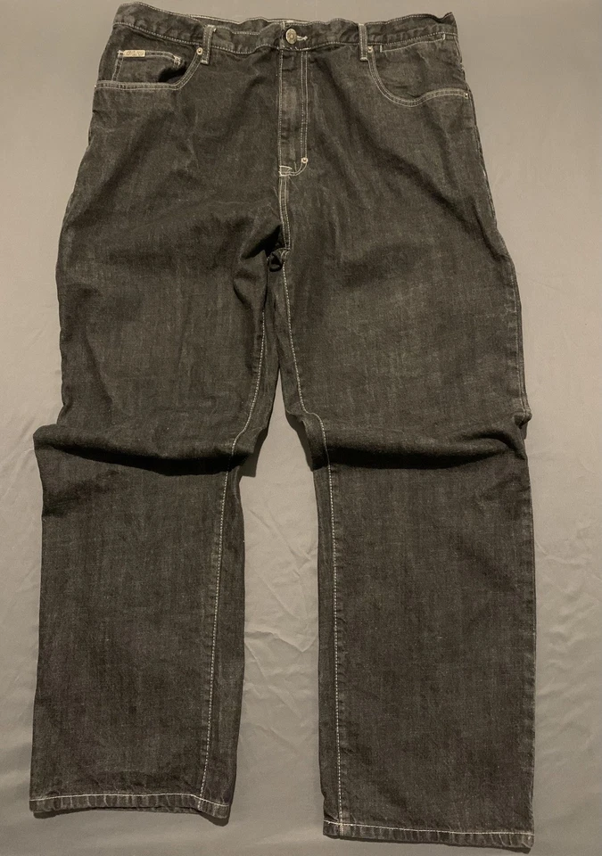 Vintage G-Unit Jeans Mens 40x34 Black 50 Cent Baggy Denim Pants Rap Skater Y2K - Image 1 of 4