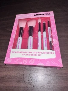 Neu Mean Girls 5 Teile Mini Reisegröße Make-up Soft Pinsel Set verpackt & versiegelt - Bild 1 von 4