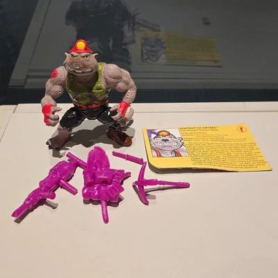 Teenage Mutant Ninja Turtles TMNT (Vintage 1991) DIRTBAG Mole Rat 100% COMPLETE - Image 1 of 4