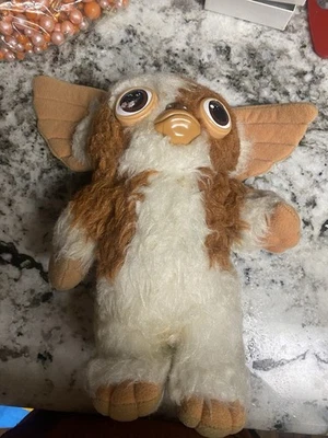 Vtg 1984 Hasbro Gremlins Gizmo Squeaker Plush Stuffed Animal 11" Tall - Image 1 of 4