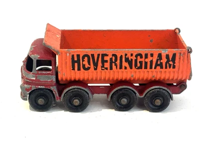 Caja de cerillas vintage Lesney No. Camión volquete Hoveringham 17 fundido a presión 1,64 F3 Foto 1 de 4