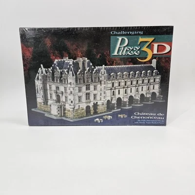Chateau de Chenonceau Puzz-3D Milton Bradley Sellado 806 Piezas Desafiante Nuevo Foto 1 de 4