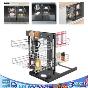 Mueble de cocina de esquina ciega izquierda y derecha oscilante organizador de despensa extraíble - Imagen 1 de 1