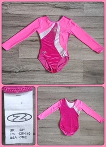 The Zone ZZ Dance / Fitness / Gymnastics Girls Leotard. Label UK 28", 128-140cm. - Picture 1 of 11