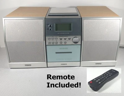 Micro sistema Philips MC-30/37 con altavoces y control remoto. ¡Probado y funciona! Raro vintage Foto 1 de 4