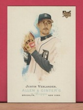 2006 Topps Allen & Ginter's - JUSTIN VERLANDER - Rookie Card #74 - Ginter RC