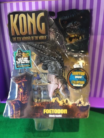 RARE KONG THE 8TH WONDER OF THE WORLD FOETODON STINK-TOOTHFIGURE 2005 FIGURE Cover